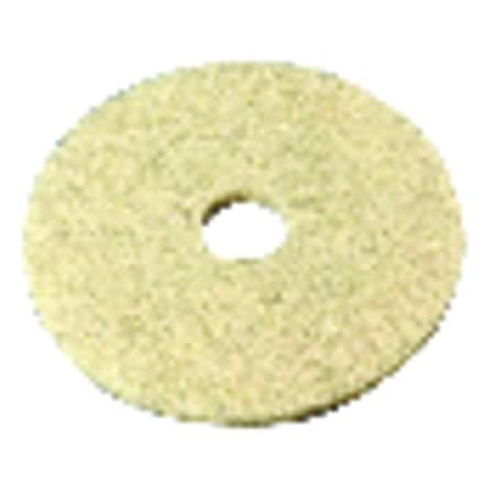 3M 3M Natural Blend 20 in. D Non-Woven Natural/Polyester Fiber Buffer Pad Tan 3500-20